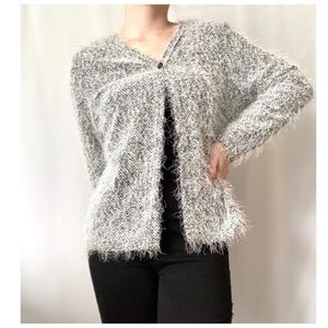 Vintage Eyelash Knit Cardigan